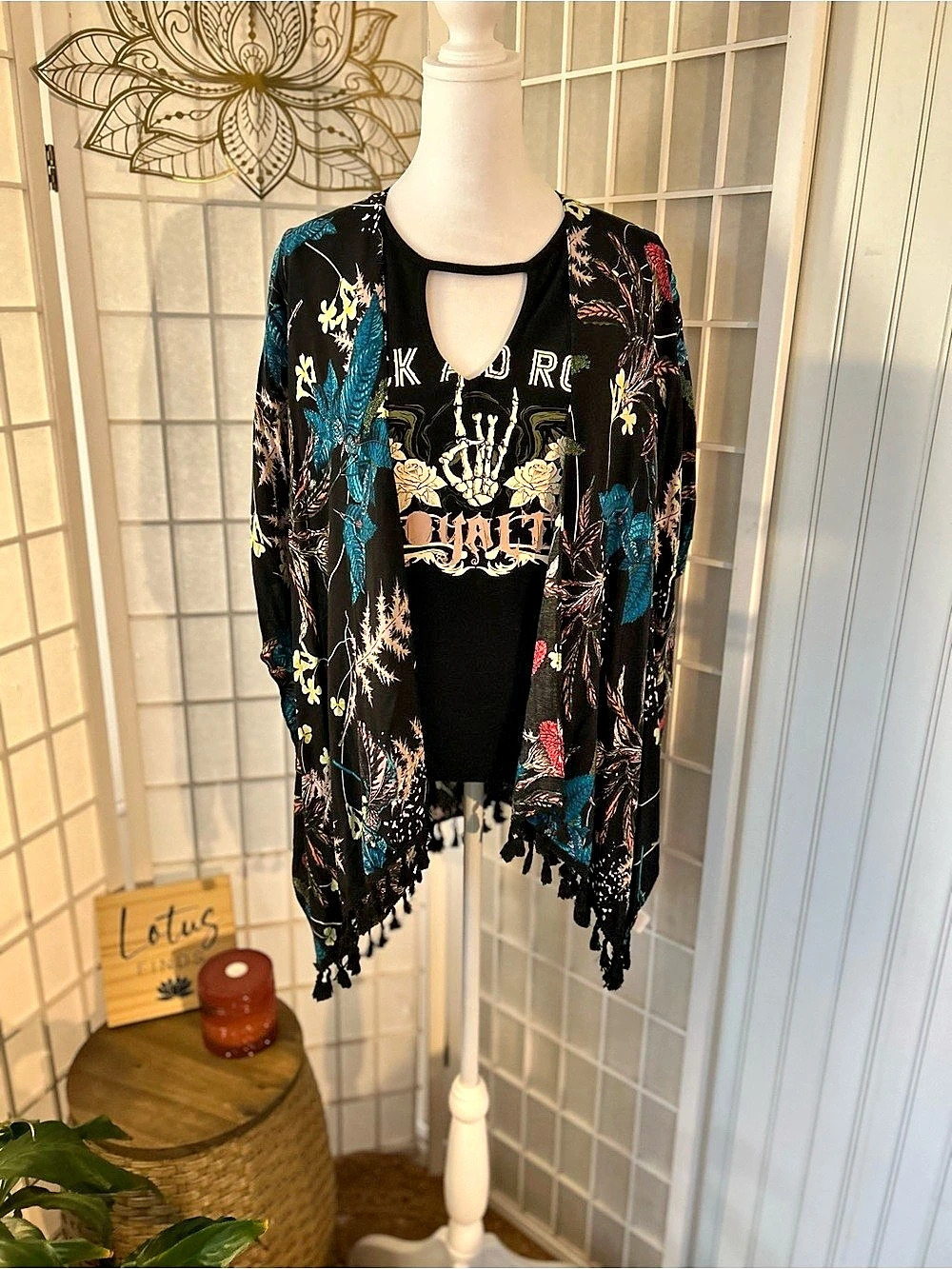 Coco & Carmen Kimono and Graphic Bodysuit Bundle